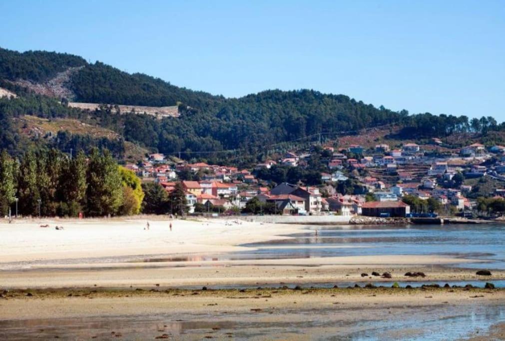 Piso A Pie De Playa Con Terraza Exclusiva Apartment Moaña Екстериор снимка